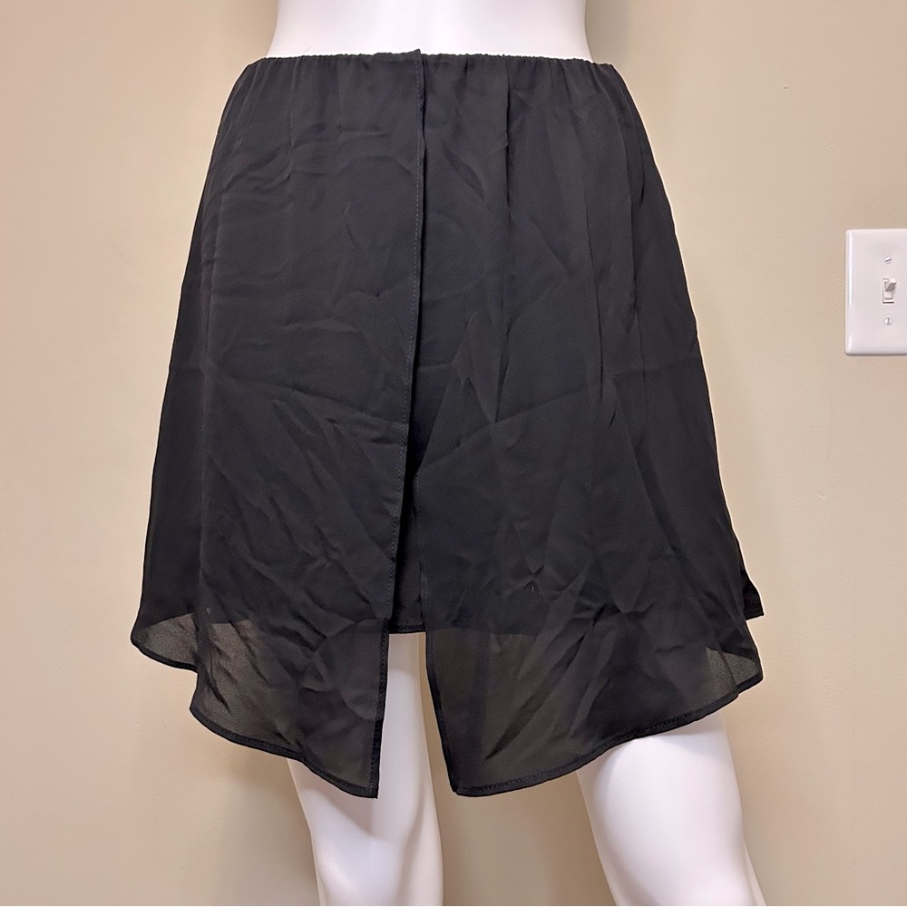 Krista Tiered Black Skirt